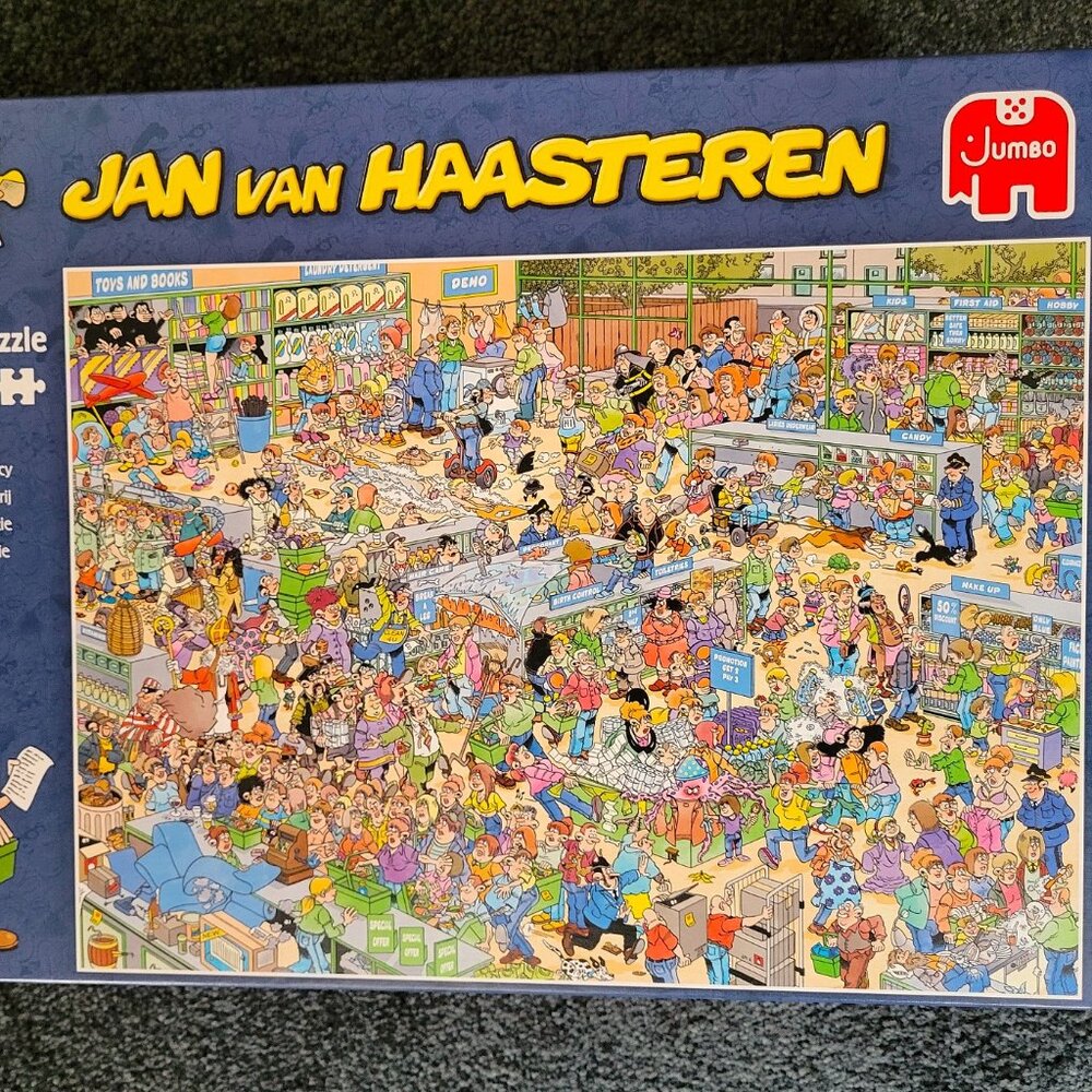 The Pharmacy 1000pc jigsaw puzzle Jan van Haasteren by Jumbo
